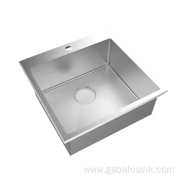 SUS304 Stainless Steel Single Bowl Kitchen Sink